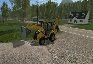 Caterpillar 420F Backhoe v1.0