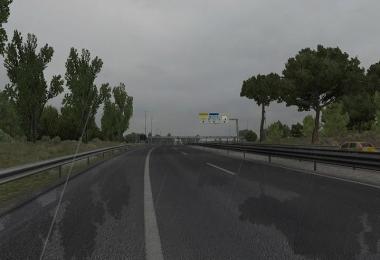 Clear Sky NO HDR weather mod for ETS2 v1.0