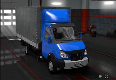 GAZ Valdai + trailer 1.31