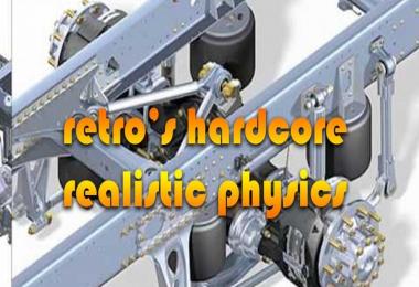 Hardcore Realistic Physics by retro 1.31.x