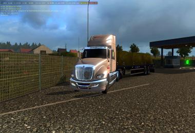 International Prostar + skin Russian Express for ETS2 1.31.x