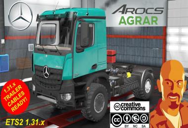 MERCEDES BENZ AROCS AGRAR ETS2 1.31.x