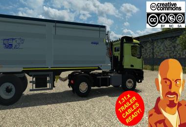 MERCEDES BENZ AROCS AGRAR ETS2 1.31.x