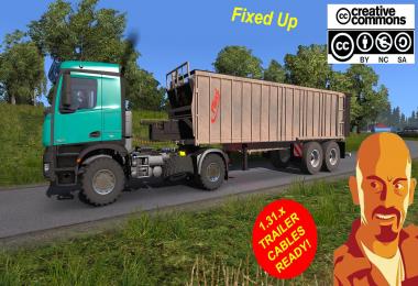 MERCEDES BENZ AROCS AGRAR FIXED UP ETS2 1.31.x