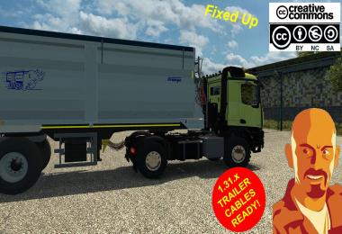 MERCEDES BENZ AROCS AGRAR FIXED UP ETS2 1.31.x