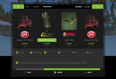 NADAL R90 TELESCOPIC FRONT v1.0