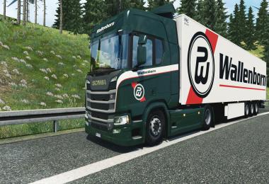 Scania R + Kogel - Wallenborn v1.0