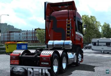 Scania RJL modified in Brazilian style mega upgrade 1.31