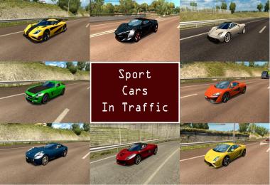 Sport Cars Traffic Pack by TrafficManiac v1.0
