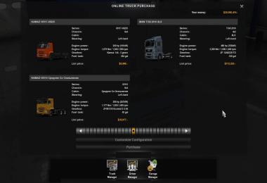 3 in 1 MAN XBS with BDF trailers for ATS 1.31.x
