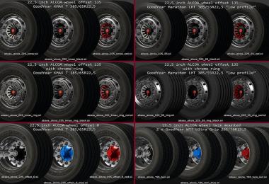 Abasstreppas trailer wheel pack v1.1