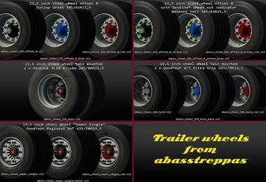 Abasstreppas trailer wheel pack v1.1