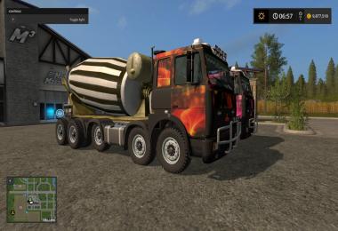 Concrete Mixeur MultiColor Decal v1.0