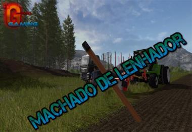 Crazy Axe  / machado de madeireiro v1.0