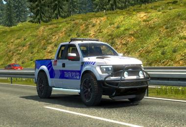 Ford F150 Raptor Turkish Police Car Paintjob v1.1