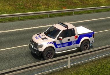 Ford F150 Raptor Turkish Police Car Paintjob v1.1