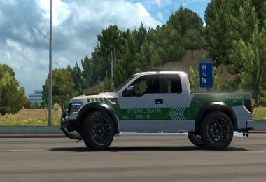 Ford F150 Raptor Turkish Police Car Paintjob v1.1