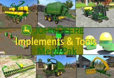 JD implements & tools Mega Pack v1.0