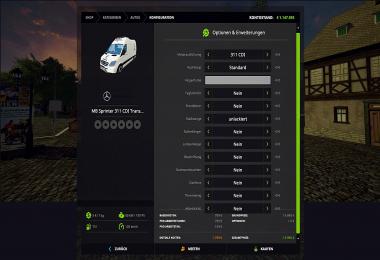 MB Sprinter 311 - 318 Transporter v1.1