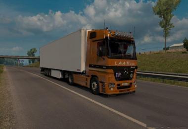 Mercedes Actros MP2 v8.0 Nikola Edit 1.31