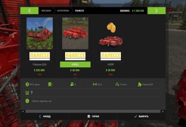 Pack Palesse 624 v1.3
