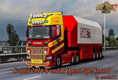 Scania 2016 S and R Open Pipe Sound by camilaSG
