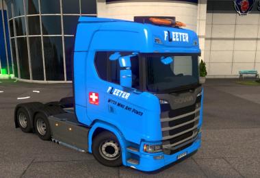 SCANIA S 2016 FLEETER Skin 1.30-1.31