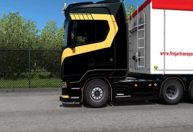 Scania S Next Gen Gold Skin v1.0