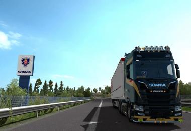 Scania S Next Gen Gold Skin v1.0