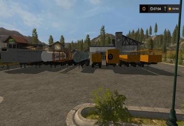 Semi-trailers for Kraz v1.3