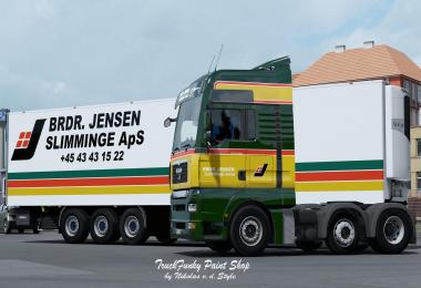 Skin pack BRDR. JENSEN SLIMMING 1.30.x-1.31.x