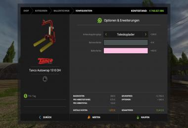 Tanco Ballen Wickler Color/DH v2.1