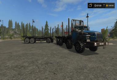 URAL 6614 8X8 FOREST v1.1