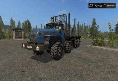 URAL 6614 8X8 FOREST v1.1