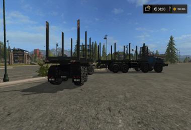 URAL 6614 8X8 FOREST v1.1