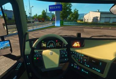 Volvo FH 16 2012 Dasboard Baby-Blue Light v1.0