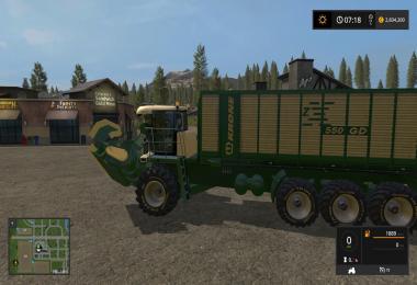 Krone Big ZX550GD mower v1.0