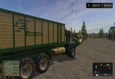 Krone Big ZX550GD mower v1.0