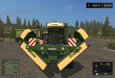Krone Big ZX550GD mower v1.0