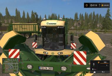 Krone Big ZX550GD mower v1.0