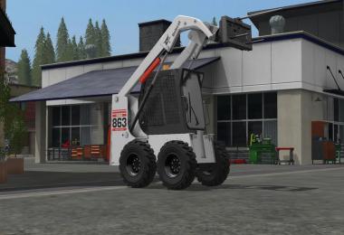 Bobcat 863 Turbo With Bobcat Shovel v1.1.0.0