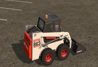 Bobcat 863 Turbo With Bobcat Shovel v1.1.0.0