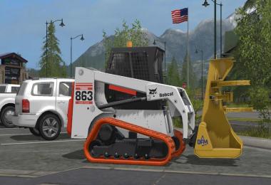 Bobcat 863 Turbo With Bobcat Shovel v1.1.0.0