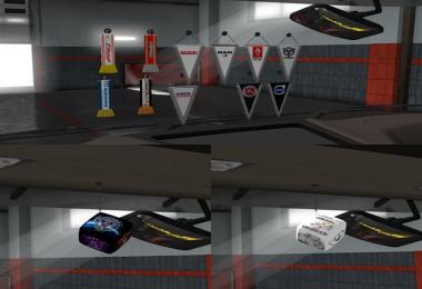 Cabin Accessories DLC for ETS2 v1.3