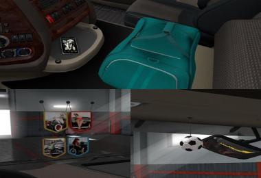 Cabin Accessories DLC for ETS2 v1.3