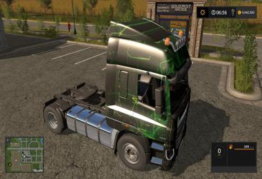 DAF XF 95 Green decal v1.0