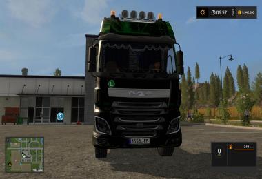 DAF XF 95 Green decal v1.0