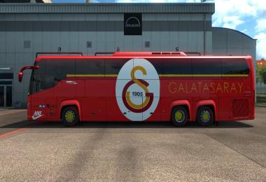 ETS 2 – Scania Touring Galatasaray Skin 1.31.x