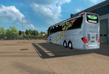 Mercedes Setra 517 HDH 2018 bus + Skin logo 2018 1.31.x