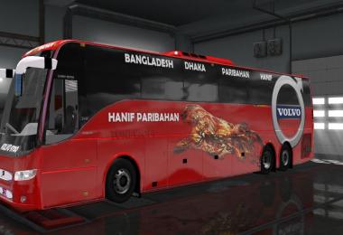 Volvo 9700 bus skin hanif bus or SB Bus skin for 1.31.x
